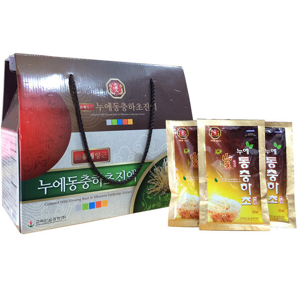 Nước ép tinh chất đông trùng hạ thảo dạng gói