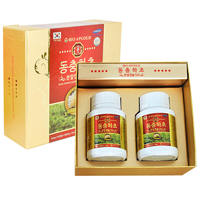 Đông trùng hạ thảo hộp 2 lọ Bio
