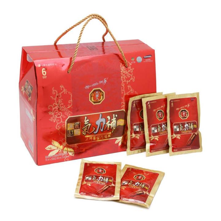 Nước ép hồng sâm 6 năm tuổi tinh chất dạng gói